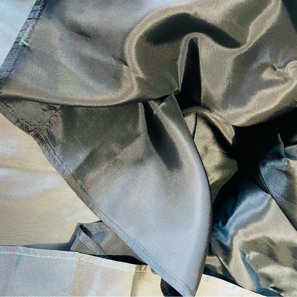 Star CCC Maxi Skirt Metallic Disco Silver Circular Flared Lined 80’s Wom… - Picture 8 of 8